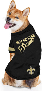 NFL New Orleans Saints T-Shirt for Dogs & Cats, Medium. Football Dog Shirt for - Image 6