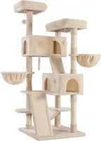 WEEWAY Cat Tree Tower for Indoor Cats, Stand House Condo Cave, Sisal Scratching - Image 7