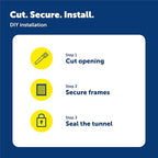 PetSafe Electronic Pet Door Wall Conversion Kit - Image 6