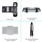 Airline Approved Pet Carrier, Large Soft Sided Pet Travel TSA Carrier 4 Sides - Image 8