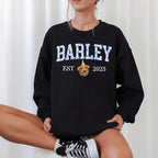 Custom Pet Sweatshirts with Photo and Name, Personalized Dog Sweatshirt - Image 3