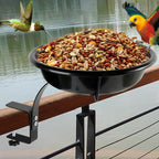 10.6-Inch Bowl Deck Mounted Bird Bath - Image 6