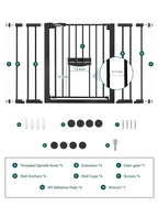 BABELIO 29-48" Extra Wide Baby Gate - Image 7