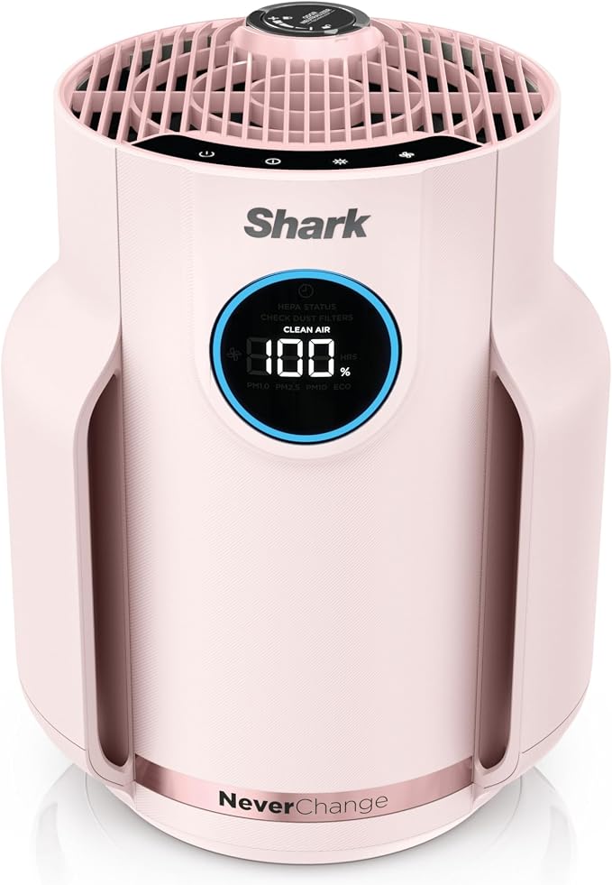 Shark Air Purifier for Home, NeverChange Compact Pro, for Bedroom, Home Office by Shark