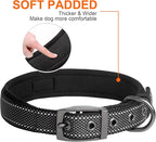 Fida Heavy Duty Dog Collar, Ultra Comfortable Soft Neoprene Padded, Adjustable - Image 4