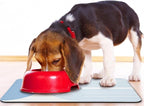 Dog Food Mats for Floors Waterproof, Cat Water Bowl Mats Pet Feeding Absorbent - Image 6