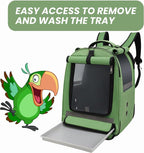 Bird Backpack Travel Cage for Cockatiel, Parakeet - Image 8