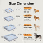 Dog Bed Medium Size Dog-Orthopedic Waterproof Bed - Image 3