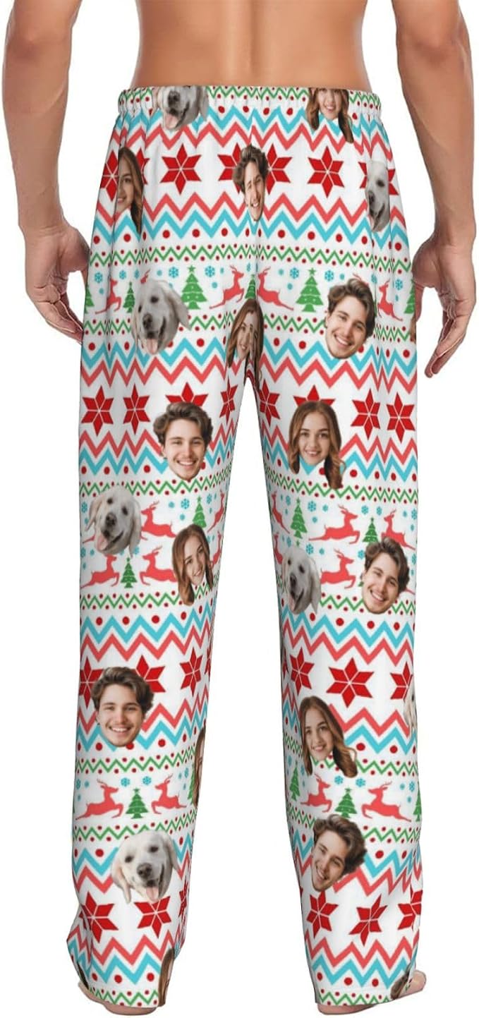 Personalized Pajama Pants For Men Women Custom Pajama Pants - Image 3