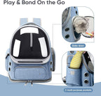 Cat Backpack Carrier, Breathable Cat Bubble Backpack - Image 4