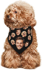 Custom Dog Bandana for Cat Dog Pet Add Your Design Personalized Neckwear - Image 4