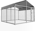 10 x 10 x 6 ft Outside Dog Kennel Outdoor Large by HEASONKENNEL