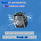 Birds Day Bird Carrier Backpack-Parrot Travel Cage - Image 3