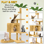 52in Multi-Level Cat Tower - Image 3