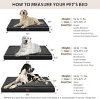 WNPETHOME Orthopedic Big Dog Beds Large Sized Dog, Waterproof Extra Large Dogs - Image 6