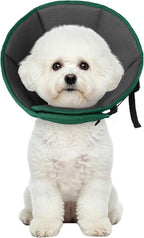 Dog Cone Collar After Surgery, Adjustable Soft Recovery Cone by Allroaring