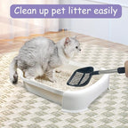 PINVNBY Cat Litter Scooper, Long Handle Litter Sifter Scoop - Image 7