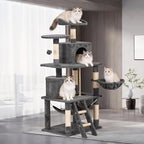 Cat Tree 60.63 inches Cat Tower - Image 9