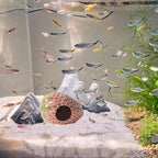 Aquarium Decor Cave Betta Fish Aquarium Accessories Ornaments Hiding Cave - Image 7