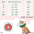 Supet Raised Inflatable Dog Cone Collar to Stop Licking, Soft Dog Cone - Image 6