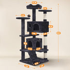 Yaheetech 54in Cat Tree Tower Condo, Cat Tree - Image 9