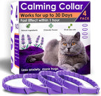 4 Pack Calming Collar for Cats – Pheromone Cat Calming Collar Cat Anxiety by HomePage