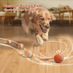 Interactive Dog Toys, Random Path Electric Automatic Moving and Rolling Dogs Toy - Image 2