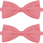 KOOLMOX Dog Bow Ties Pink, Adjustable Dog Collar Bow Tie by Koolmox