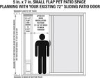 IDEAL PET PRODUCTS Since 1979 Ideal Pet Products Aluminum Pet Patio Door - Image 2