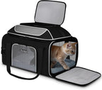Petskd Top-Expandable Pet Carrier 19x13x9 Inches Southwest Allegiant Airlines by Petskd