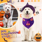 Abbylike 50 Pcs Halloween Dog Bandanas Bulk Pumpkin Bandanas - Image 7
