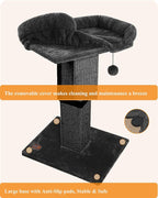32" Cat Scratching Post for Indoor Cats, Sisal Cat Scratcher - Image 5