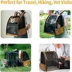 Cat Backpack，Expandable Cat Carrier Backpack, Dog Backpack Carrier and Pet - Image 7