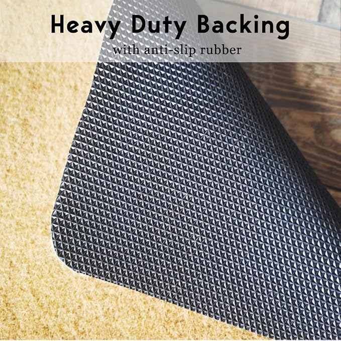 Come Back With A Warrant Funny Door mat, Coco Coir Door Mat with Heavy Duty - Image 5