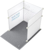 MEEXPAWS Cat Litter Box Enclosure Splash Guard Large L19×W19×H20 inch, Light by PETPRODUCTS