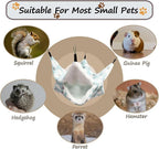 Cat Hammock for Cage, Soft Warm Hanging Bed for Kitten, Guinea Pig, Chinchilla - Image 6
