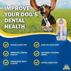 Bullibone Nylon Dog Chew Toy for Aggressive Chewers - Image 4