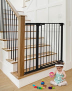 COMOMY 36" Extra Tall Baby Gate by COMOMY