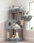 Heybly Cat Tree, 45.3-Inch Cat Tower by HEYBLY