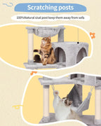 KIYUMI Cat Tree Cat Tower Condo - Image 3