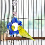 Hypeety Pet Bird Mirror with Bell Interactive Parrot Toy - Image 6