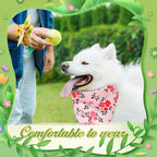 Weewooday 50 Pcs Spring Dog Bandanas Bulk - Image 6