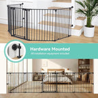 COMOMY 127.8" Extra Wide Baby Gate, Dog Gate - Image 2