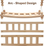 Chicken Swing, Arc-Shaped Chicken Perch Handmade, Chicken Toys - Image 2