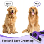 MIU COLOR Pet Grooming Brush, Deshedding Tool - Image 4