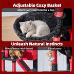 Taoqimiao Gothic Cat Tree 71-Inch, Cat Tower - Image 6