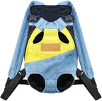 Pet Carrier Backpack, Adjustable Backpack Legs Out Easy-fit Chest Carrier by NAIHOD