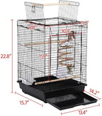 Yaheetech Open Play Top Travel Bird Cage - Image 3