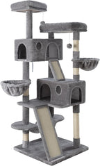 MUTICOR 66 Inches Multi-Level Large Cat Tree Tower - Image 9