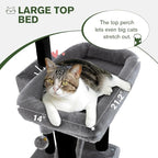 MUTICOR 66 Inches Multi-Level Large Cat Tree Tower - Image 4
